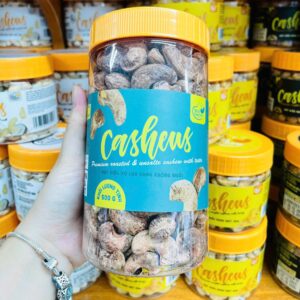 HẠT ĐIỀU VỎ LỤA RANG KHÔNG MUỐI