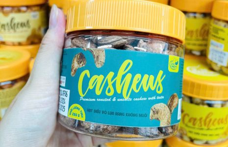 HẠT ĐIỀU VỎ LỤA RANG KHÔNG MUỐI